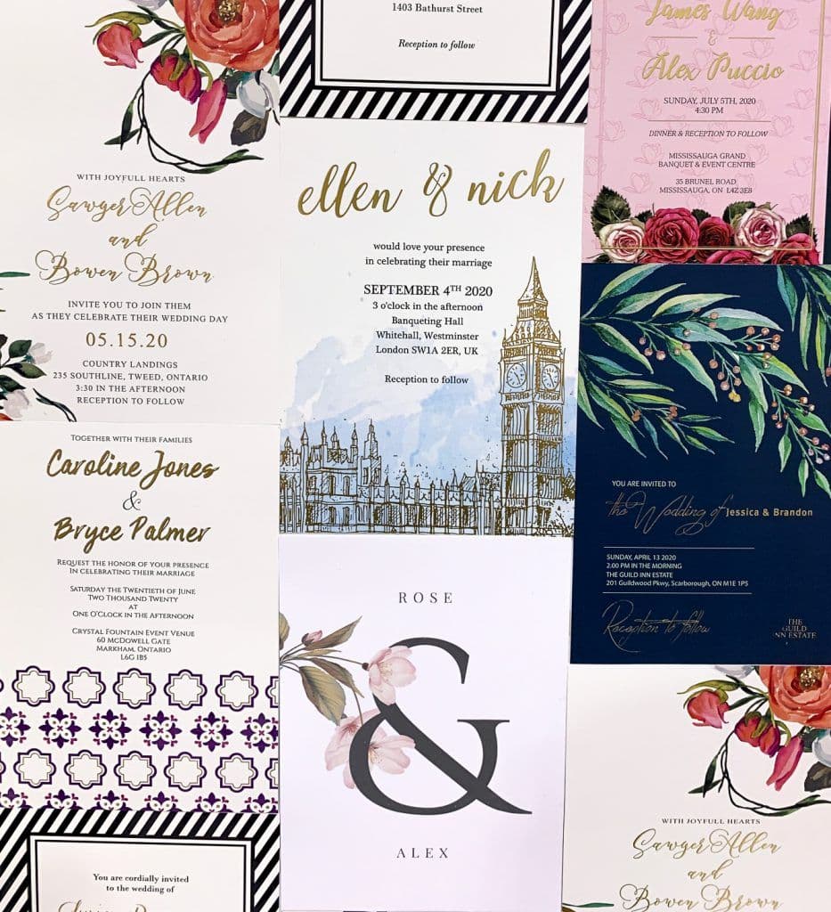 RSVPs and Save the Dates