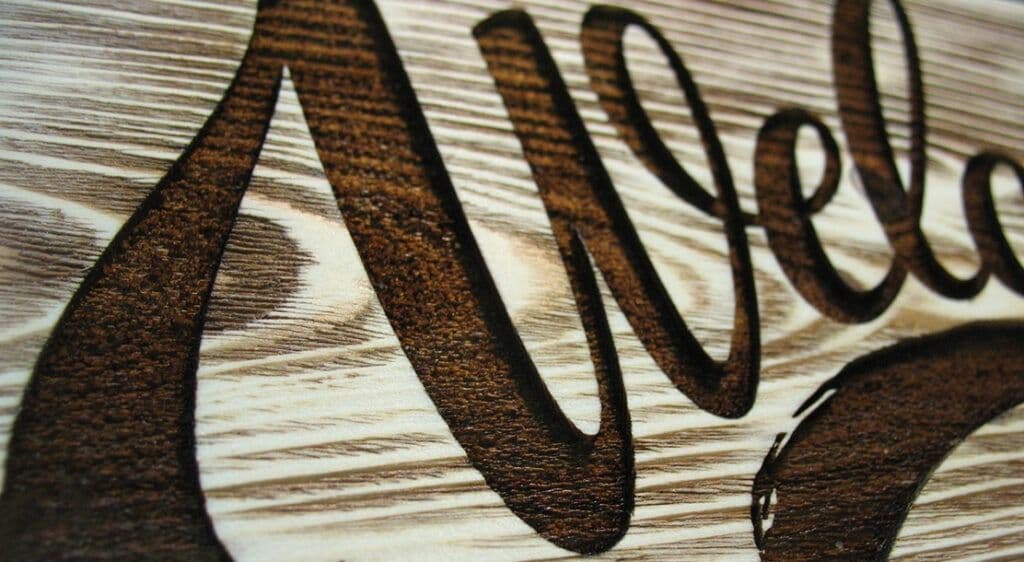 Laser Wood Engraving