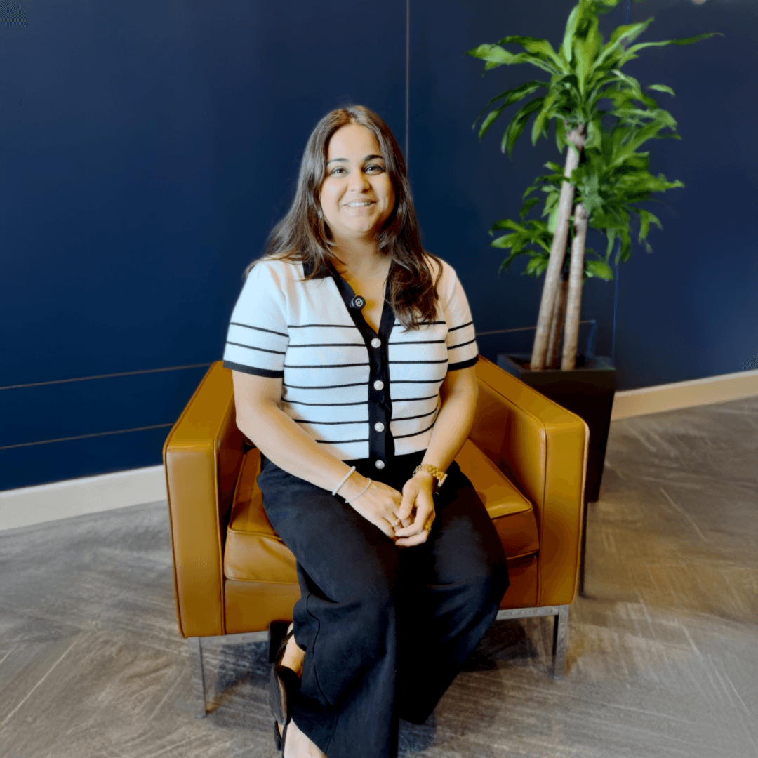Ayesha Hasan, Program Manager at EY, at the EY headquarters in Toronto.