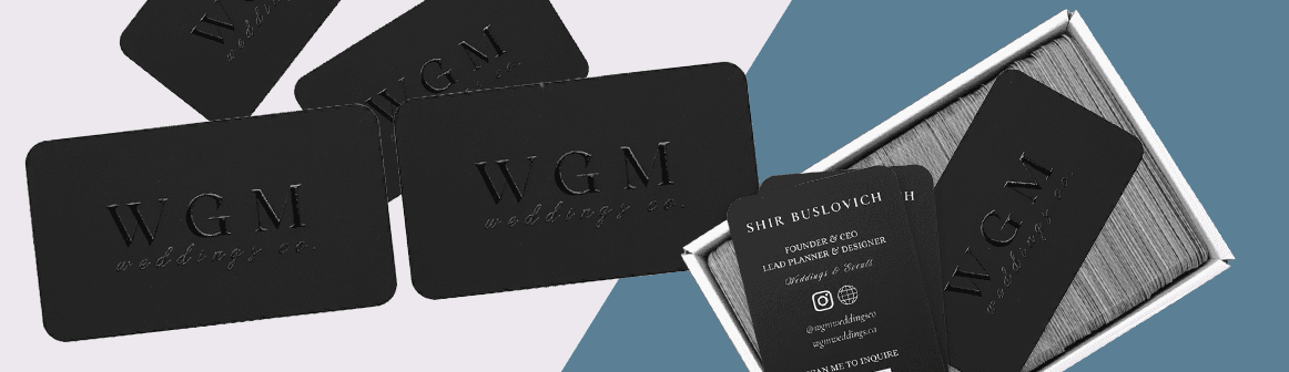 Open custom cardboard PR box with precision-cut inserts designed to securely hold multiple products. The box features a brown grid pattern on the inside and printed white graphics with text instructions on the inner flap.