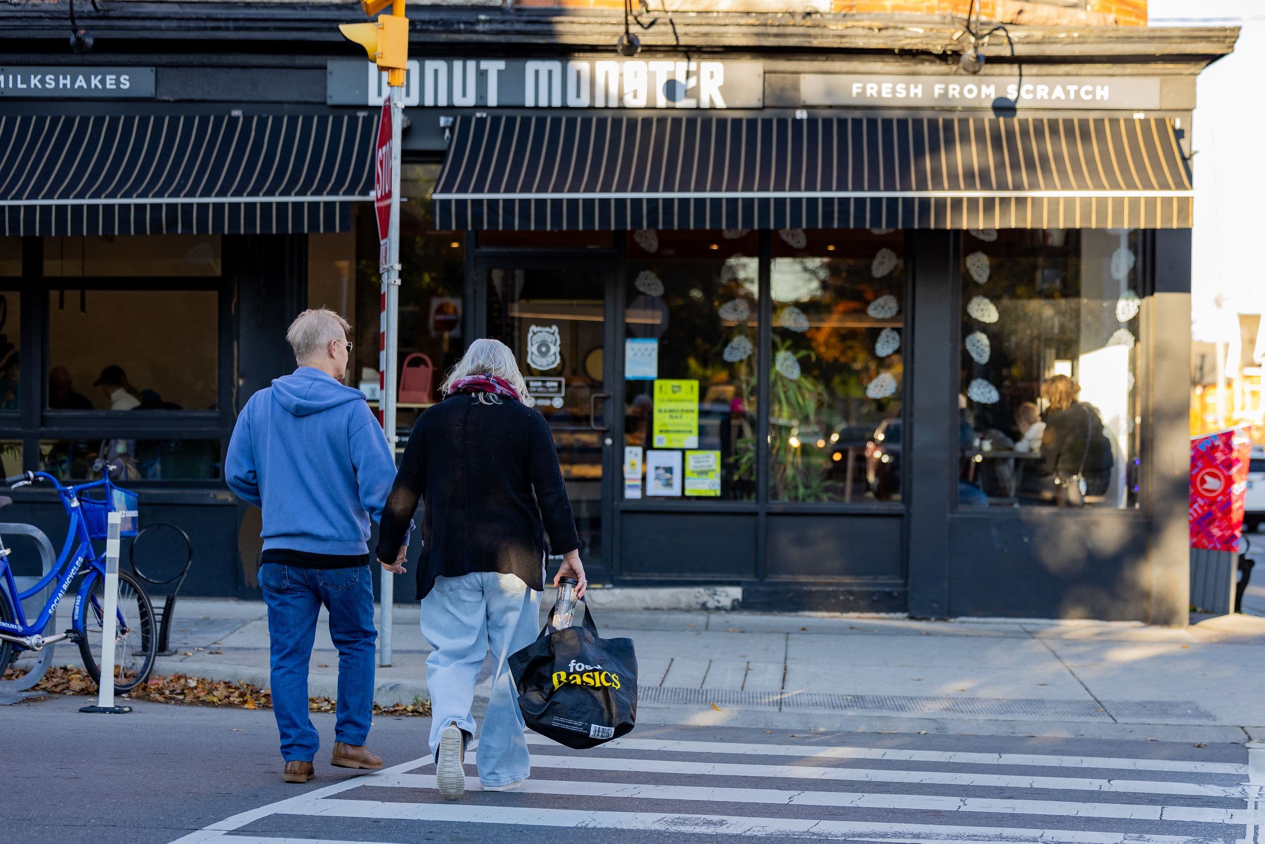 Local shoppers exploring Hamilton businesses during Hamilton Day