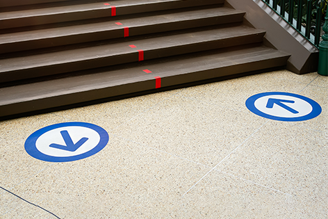 Wayfinding Floor Graphics