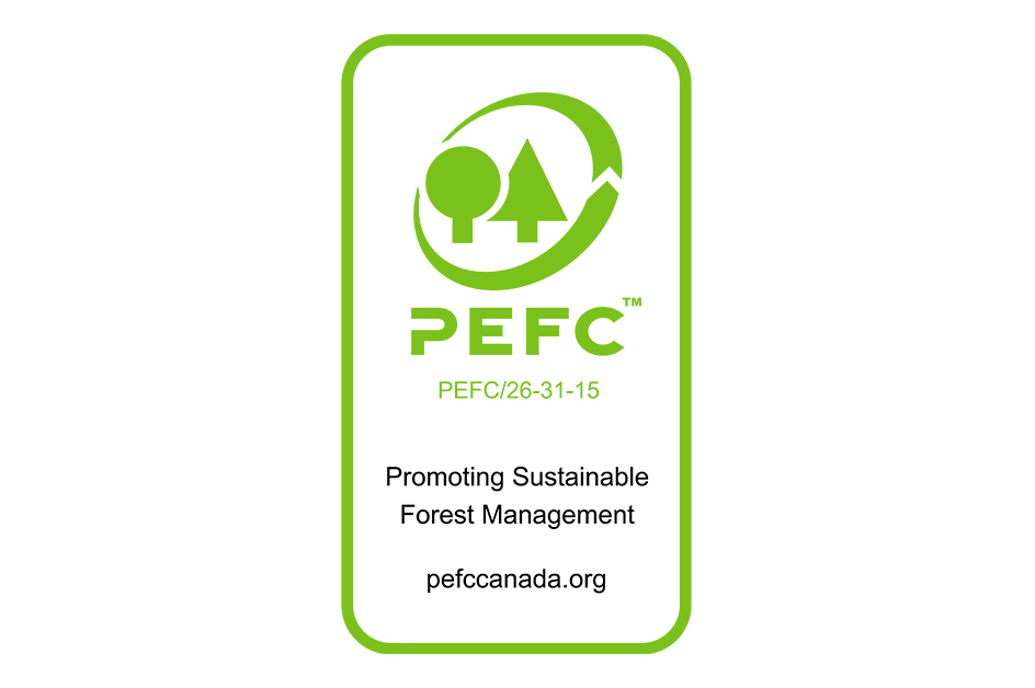 PEFC (Programme for the Endorsement of Forest Certification) Logo