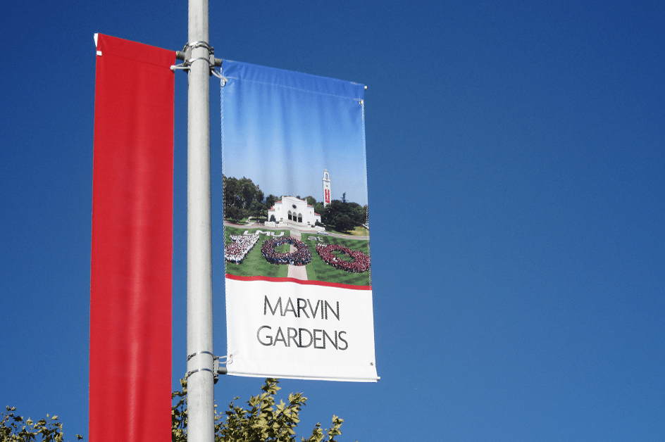Pole banner