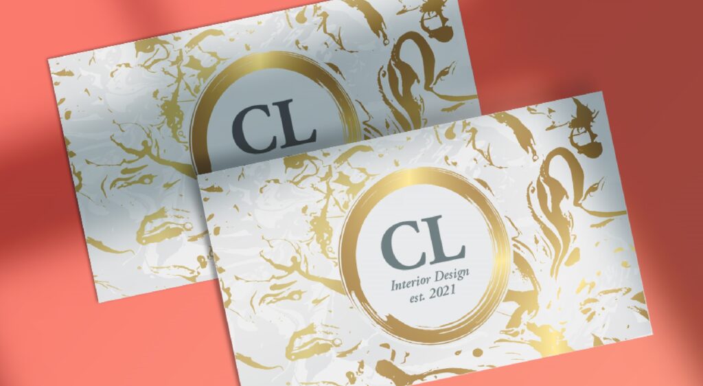 CL Interior Design - Business Card