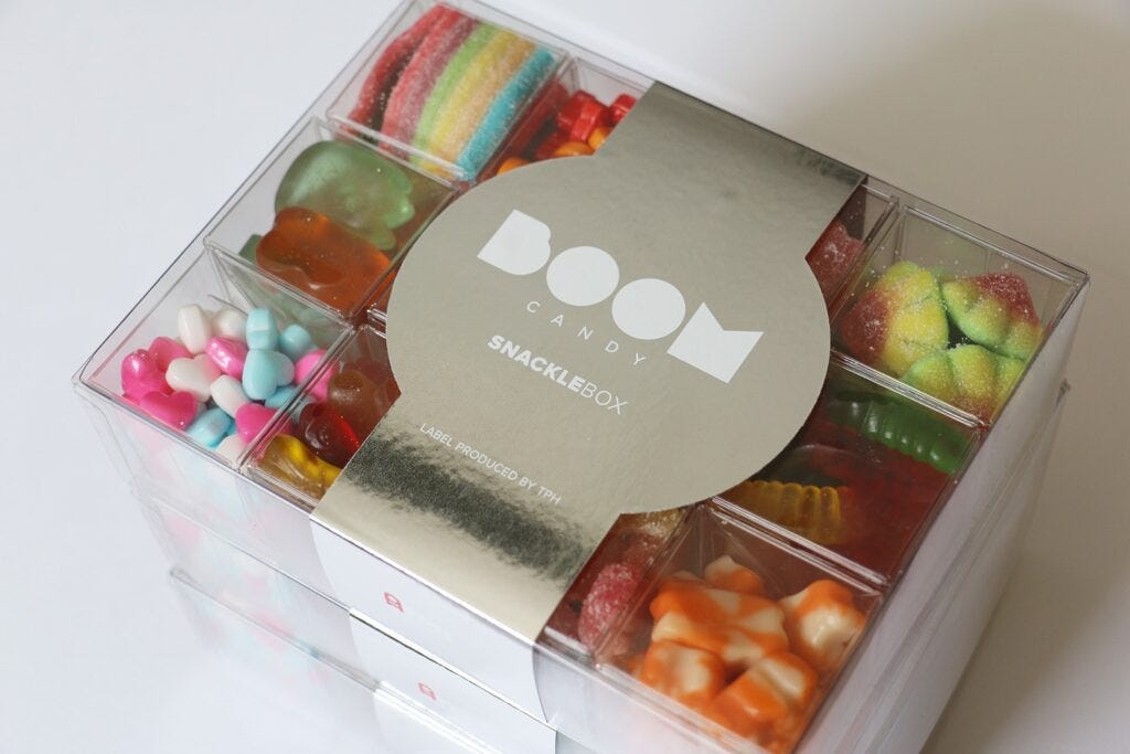 Boom Candy Snackle Box