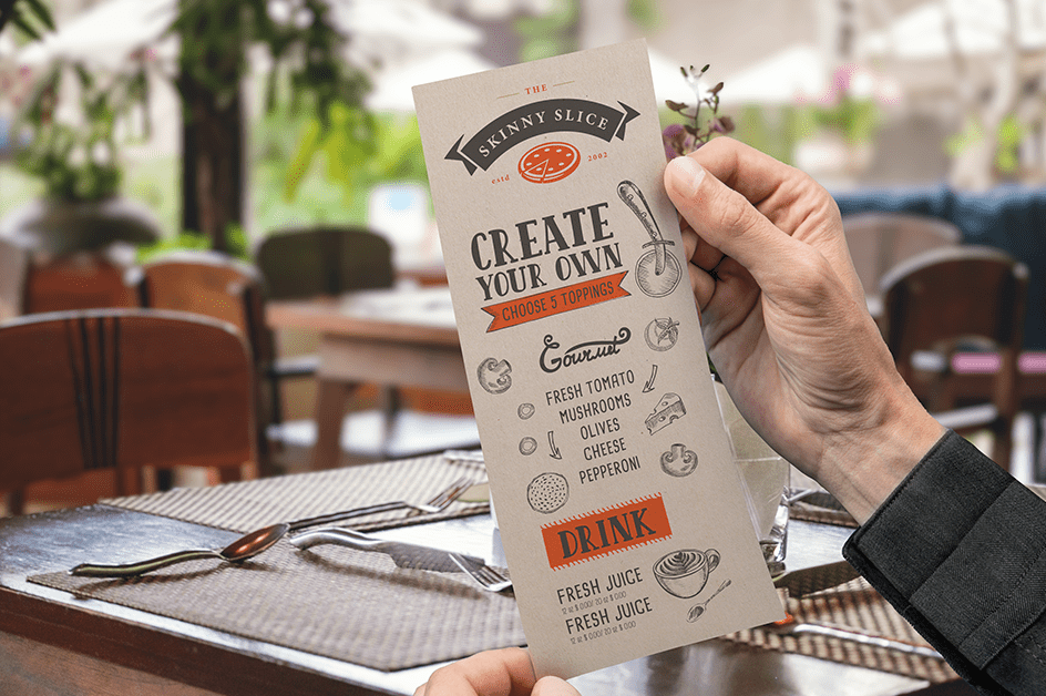 Menu (Pizza Parlour)