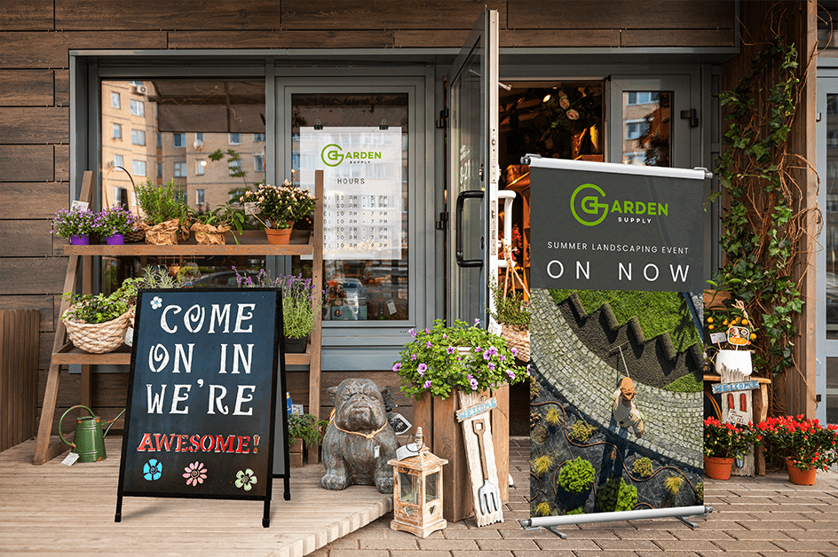 Signage (Garden Store)
