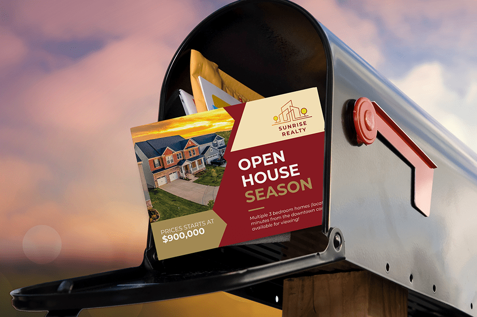 Direct Mail (Open House Advertisement)