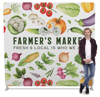 Fabric Backdrop (Farmer's Market)