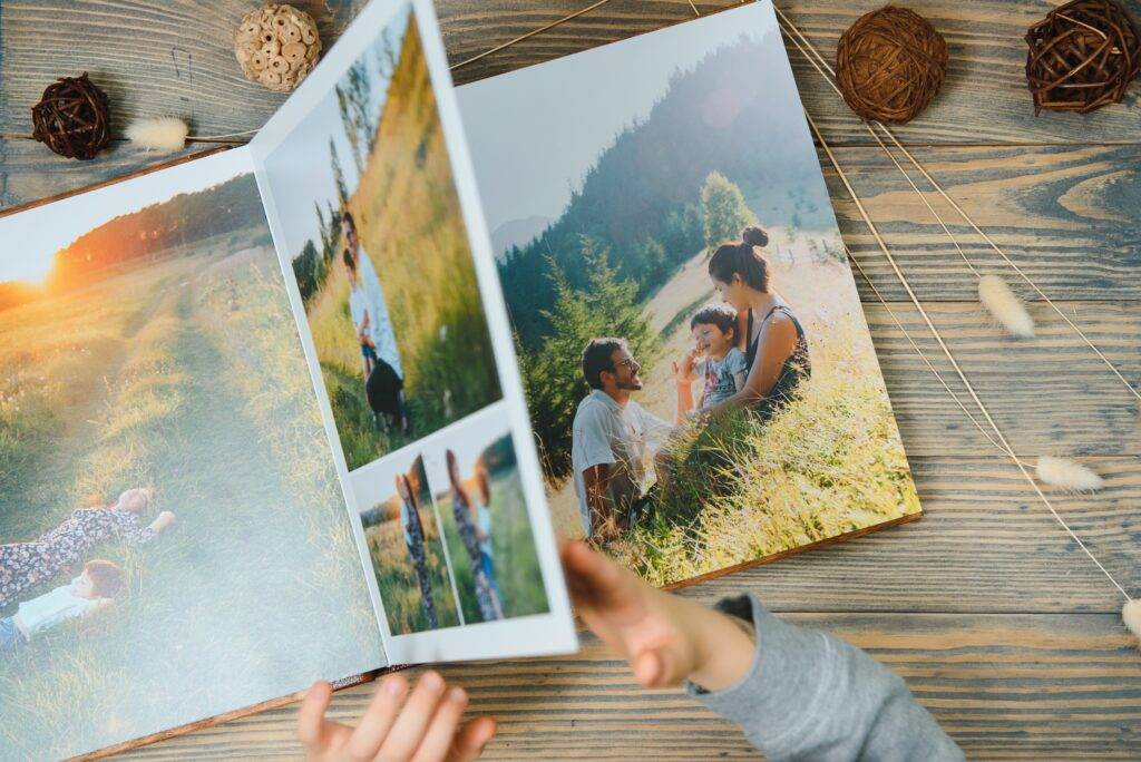 Personalized storybook album for Dad.