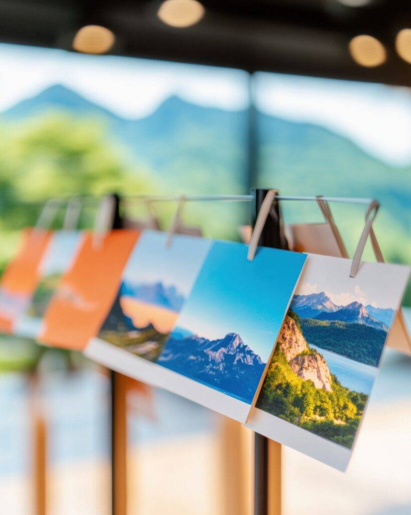 Print Near Me: Branded summer postcards for the season.